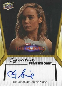 Marvel Studios Series 2 - Brie Larson as Captain Marvel - Autograph - SS-ON - Picture 1 of 2