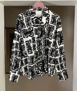 John Alexander Skelton CIX Dave Baby Demon Print Shirt / M/XL - Picture 1 of 6