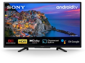 TV LED 32" - Sony 32W800, HDR, Android TV, Smart TV, DVB-T2 (H.265), Procesador - Imagen 1 de 5