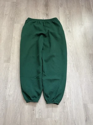 Men’s Hanes Vintage 90s Green Baggy Sweatpants Size XL - Image 1 of 3