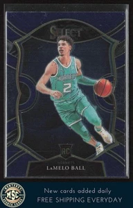 LaMelo Ball 2020-21 Panini Select Blue #63 RC Charlotte Hornets - Bild 1 von 2