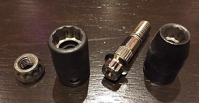 ASANTI WHEEL Socket For front BOLT AND Rear NUT Impat 3/8 Drive 9MM 11 POINT - Image 1 of 4