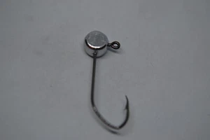 1/16 FREE STYLE JIGHEAD #2 BLK MUSTAD SICKLE 50 OR 100 CNT JIG TYING CRAPPIE JIG - Picture 1 of 1