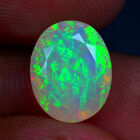 2.20Ct DAZZLING 3D HARLEQUIN PATTERN UNHEATED SOLID WELO OPAL GEMSTONE