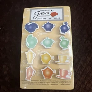 Genuine Fiesta Accessories Decorative Tacks Homer Laughlin New Fiestaware - Picture 1 of 13