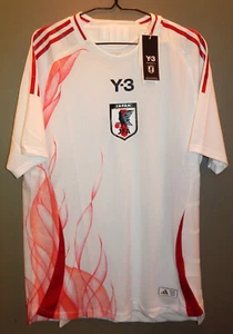 Adidas Y-3 Japan Nation Football/Soccer Team maglia autentica IU0960 taglia L - Foto 1 di 5