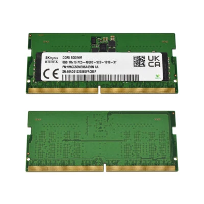 SKhynix 8GB 1Rx16 PC5-4800B HMCG66MEBSA095N SO-DIMM DDR5 - Immagine 1 di 3
