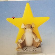 Vtg 1990's Charming Tails Figurine A Star In The Making Fitz & Floyd Silvestri