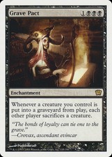 Grave Pact 9th Edition NM Black Rare MAGIC THE GATHERING MTG CARD ABUGames