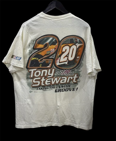 Vintage Y2K 2002 Tony Stewart NASCAR Shirt - Size Large Cover