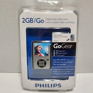 Philips Go Gear Lettore Video Audio Flash Portatile 2 GB SA3021 - Foto 1 di 8