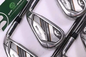 Callaway Mavrik Max Irons / 6-PW+AW+SW / Senior Flex Callaway RCH 65 Shafts - Picture 1 of 7