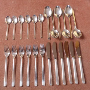 Menuebesteck - Wilkens - Classic - Silber 800 - 6 Pers. - 24 Teile - Bild 1 von 8