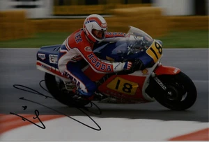 Wayne Gardner - Honda NSR 500cc Hand Signed Photo 12x8 Autograph Ah - Picture 1 of 1