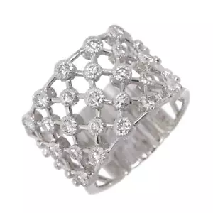 Anello TASAKI diamante 0,75 ct oro bianco 18 carati 750 misura 7,75-8 (US) 90256646 - Foto 1 di 8