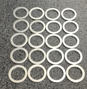 94109-20000 20MM OIL DRAIN PLUG CRUSH WASHER GASKETS 20 PACK FOR HONDA/ACURA - Picture 1 of 2