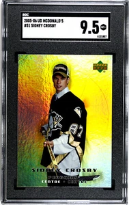SIDNEY CROSBY SGC MINT+ 9.5 2005-06 UPPER DECK MCDONALD'S rookie card RC #51 - Picture 1 of 2