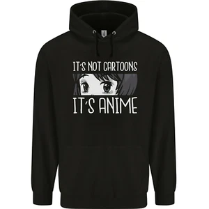 Its Anime Not Cartoons Childrens Kids Hoodie - Picture 1 of 84