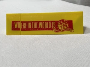 ¿Dónde en el mundo está Carmen Sandiego? Ruler Periscope 1994 Wendy's Top Secret - Imagen 1 de 4