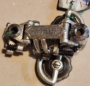 CAMPAGNOLO NUOVO RECORD PAT 78 REAR DERAILLEUR CAMBIO BICI VINTAGE - Picture 1 of 19