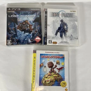 Lot3 PS3 Lost Planet : 3 , Extreme Condition & Little Big Planet - Japan Gane.- - Picture 1 of 24