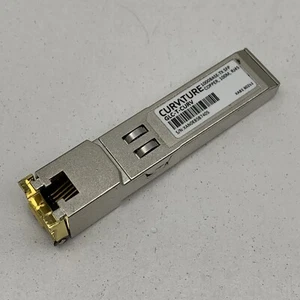 (4pcs) Curvature GLC-T-CURV 1000BASE-T SFP Transceiver RJ45 1Gbp Copper Ethernet - Picture 1 of 7