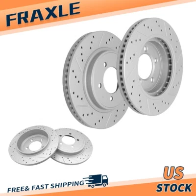 Front Rear Disc Brake Rotor Kit For Ford Explorer Sport Trac Mercury Mountaineer - Image 1 of 4
