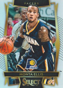 2016-17 Select Basketball Prizms Silver #77 Monta Ellis