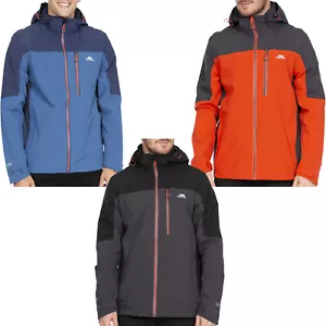 Trespass Mens Tapping Waterproof Hooded Outdoor Walking Hiking Coat Jacket - Picture 1 of 19