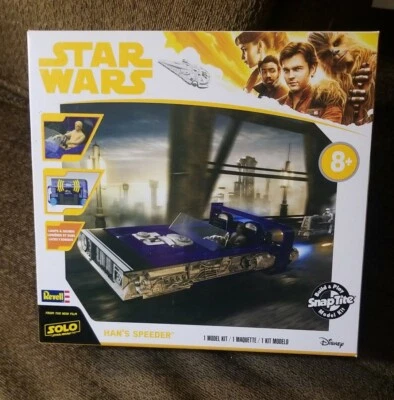 Disney Star Wars Han's Speeder Build & Play Model Kit (2018). Brand New In Box! - Image 1 of 4
