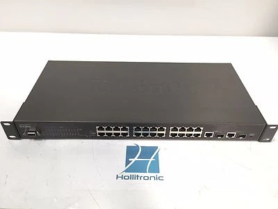 D-Link DES-3226L 24-Port 10/100 Rack-Mountable Ethernet Switch Managed - Image 1 of 3