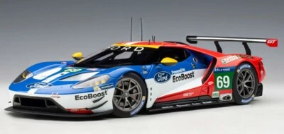 81612 AUTOart 1:18 Ford GT 2016 #69 Le Mans 24H LMGTE Pro Class model cars - Image 1 of 4