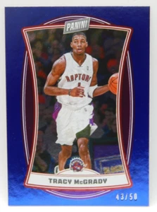 2022-23 Panini Player of the Day - Blue Foil /50 Raptors #60 - TRACY MCGRADY - Bild 1 von 2