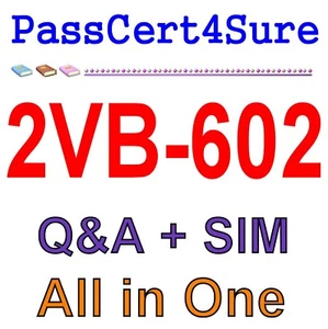 VMware Specialist: vRealize Operations 2VB-602 Exam Q&A+SIM - Picture 1 of 1