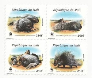 Mali / Repubblica del Mali #918 "Porcospini" MNH 1998 - Foto 1 di 1