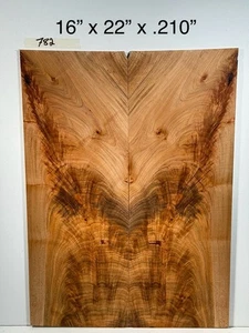 Figured MAPLE Schritt Gitarre Oberseite oder Rückseite - Buch passendes Set Gitarre Gitarrenbauer Holz - Bild 1 von 7
