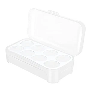 Egg Holder Camping Egg Carrier: Plastic Eggs Storage Box Refrigerator Storage - Picture 1 of 8