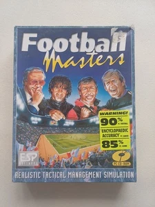 Football Masters 1997 PC. IBM. NUR KARTON!!! KEIN SPIEL!!!! Vintage - Bild 1 von 7