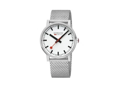 Reloj de cuarzo Mondaine SBB Evo, blanco, 43 mm MSE.43110.SJ Foto 1 de 4