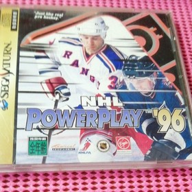 SEGA SATURN NHL POWERPLAY '96 SEGA SATURN SOFTWARE