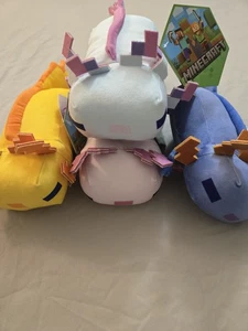Minecraft AxolotlLot Of 4 Color New - Picture 1 of 4