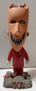 Vintage 2001 Tim Burton Nightmare Before Christmas Lock Bobblehead Figura NECA - Foto 1 di 7