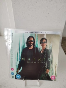 THE MATRIX RESURRECTIONS 4K UHD ULTRA HD BLU-RAY *4K DISC & COVER ONLY* - Picture 1 of 2