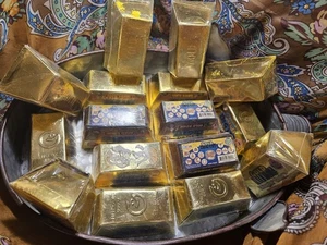 RIESIGES KONVOLUT 16 VERSIEGELTE ECHTGOLD GRABEN! BOXEN GOLDRAUSCH DINO DIG! BLINGIN' GOLD! - Bild 1 von 2