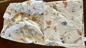 Pottery Barn Kids Finding Nemo Toddler/Crib Sheet Set Bedding Dory Bruce Crush - Picture 1 of 7