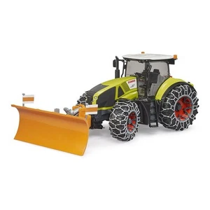 Tractor Bruder 1/16 Claas Axion 950 con cadenas para nieve y hoja para nieve 03018 - Imagen 1 de 7