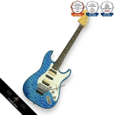 Guitare électrique Fender Michiya Haruhata Stratocaster III Caribbean Blue... - Photo 1/4
