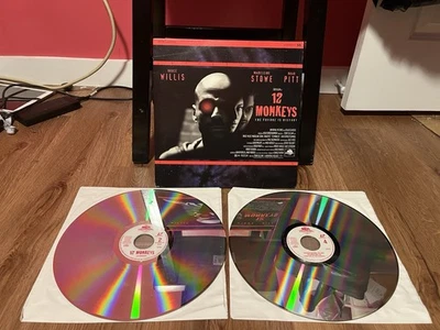 12 Monkeys Laserdisc Letterboxed Edition, Bruce Willis Foto 1 de 3
