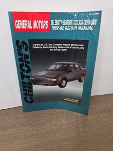 Chilton's GM 1982-1992 Celebrity Century Ciera Pontiac 6000 Repair Manual 8252 - Picture 1 of 3