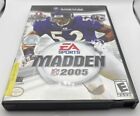 NFL MADDEN 2005 (GAMECUBE) With Manual Included TESTED WORKS!! Read DESCRIPTION